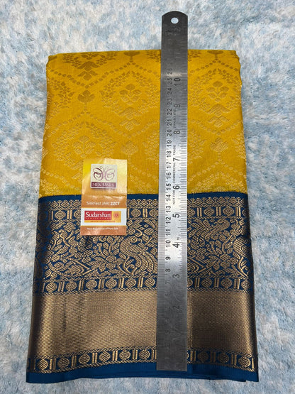 Pure Kanchipuram Silk Saree.