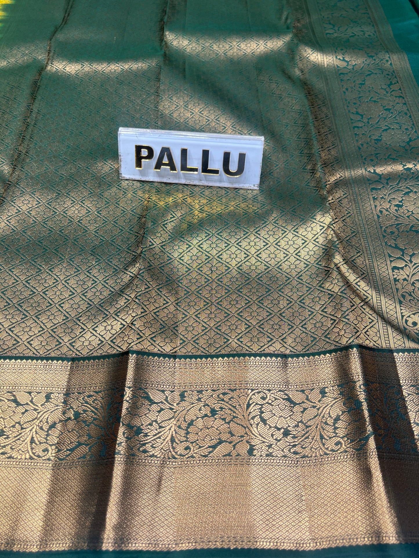 Pure Kanchipuram Silk Saree.
