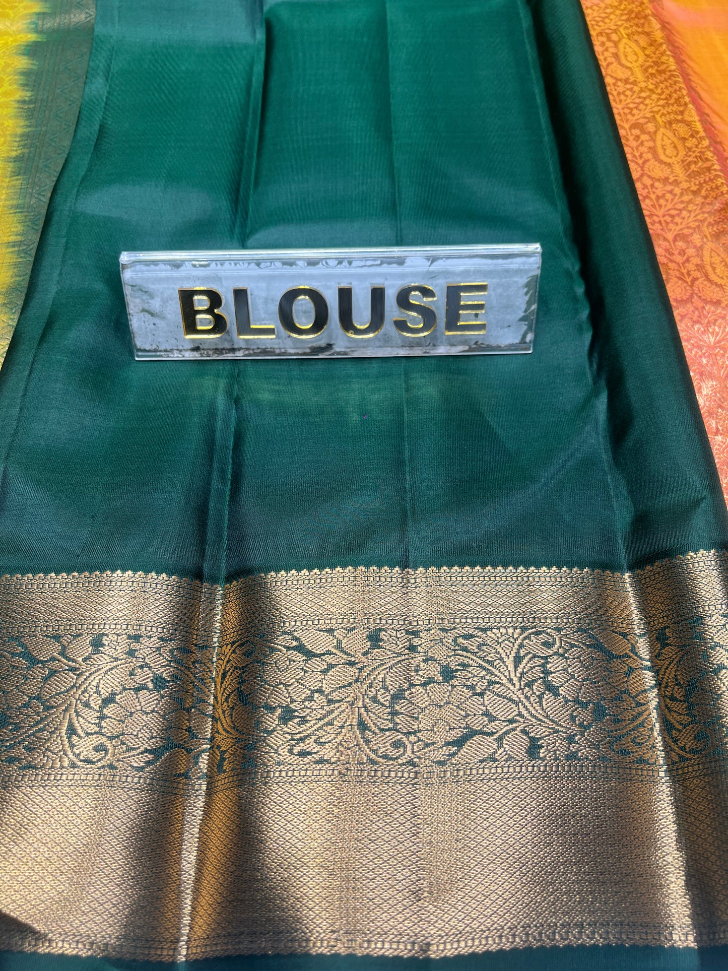 Pure Kanchipuram Silk Saree.