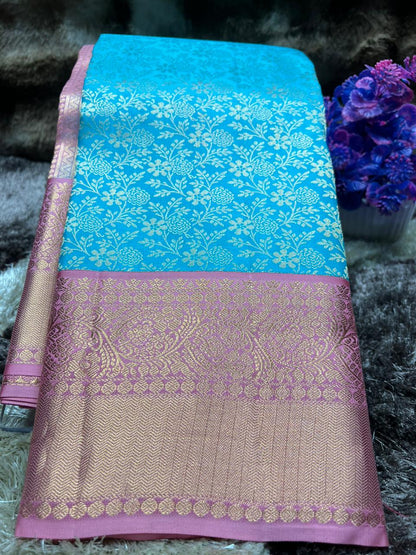Pure Kanchipuram Silk Saree.