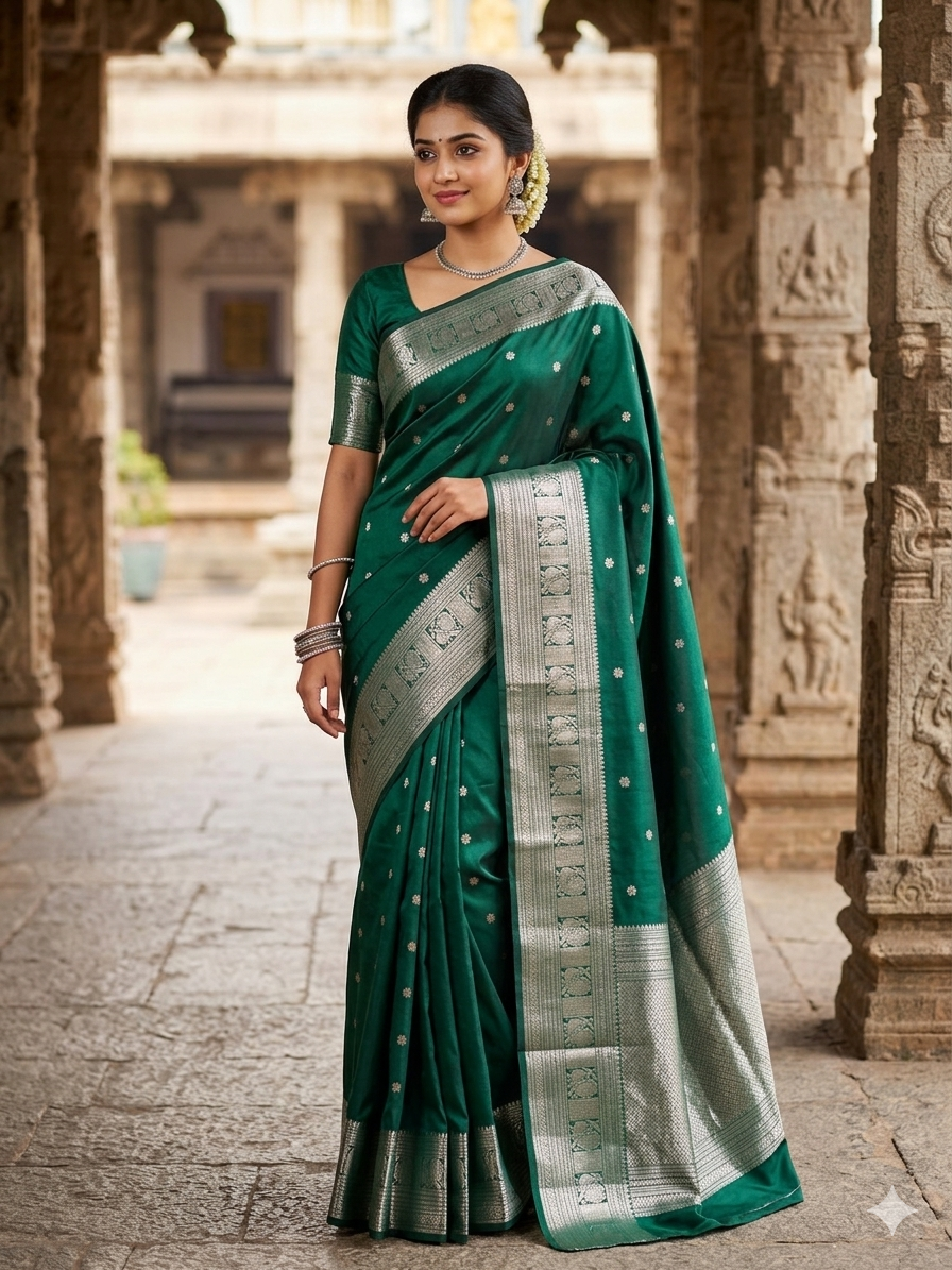Pure Kanchipuram Silk Saree