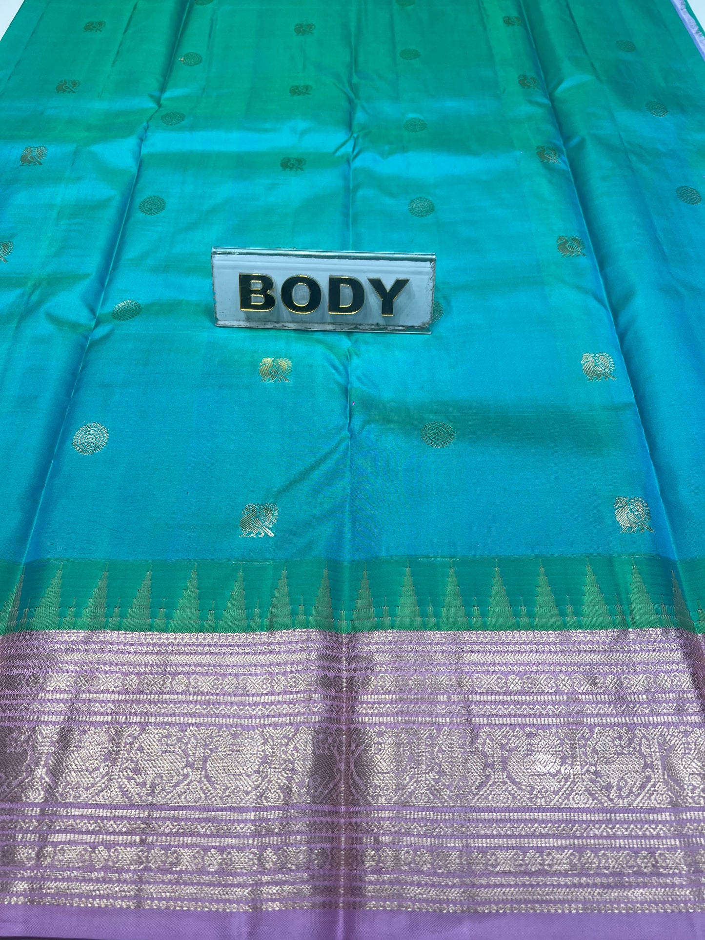 Pure Kanchipuram Silk Saree.