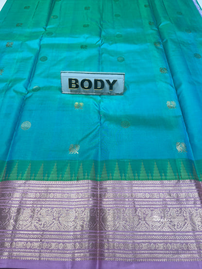Pure Kanchipuram Silk Saree.