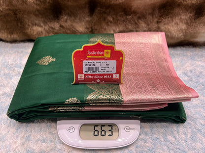 Pure Kanchipuram Silk Saree.
