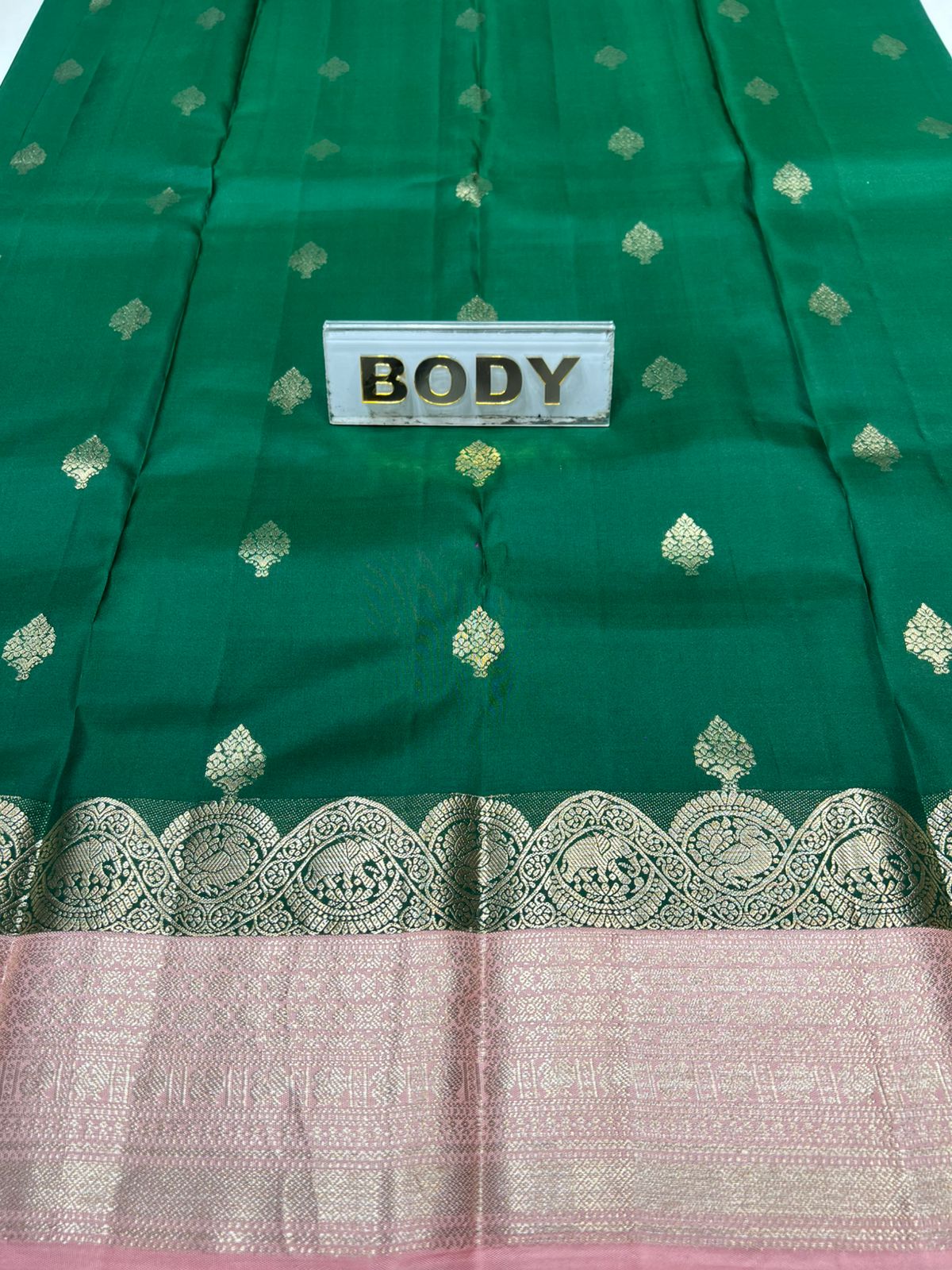 Pure Kanchipuram Silk Saree.