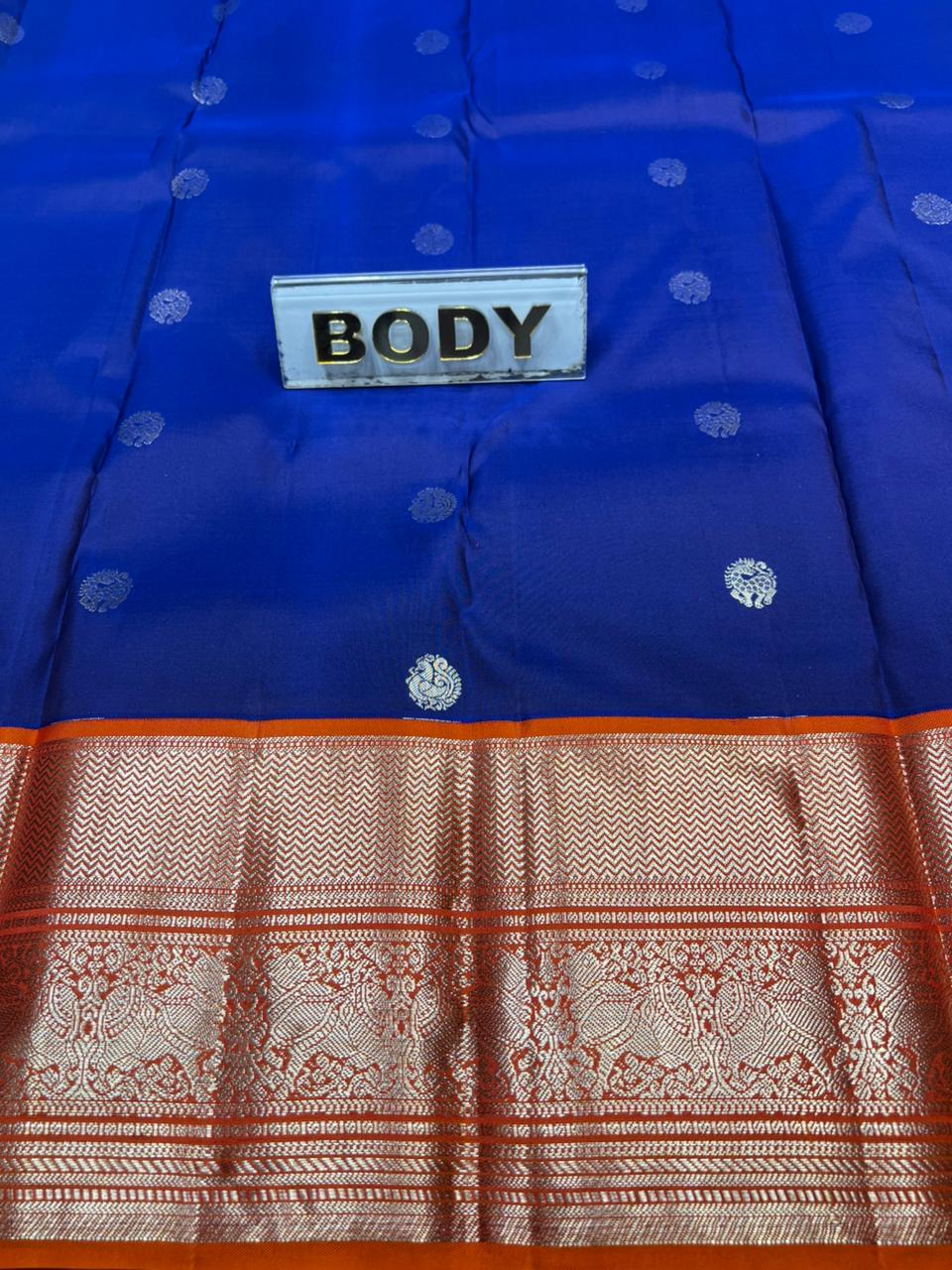 Pure Kanchipuram Silk Saree.