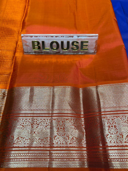 Pure Kanchipuram Silk Saree.