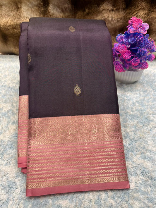 Pure Kanchipuram Silk Saree.