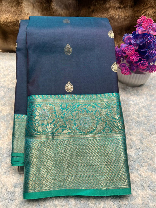 Pure Kanchipuram Silk Saree.