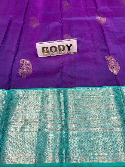 Pure Kanchipuram Silk Saree.