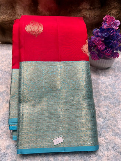 Pure Kanchipuram Silk Saree.