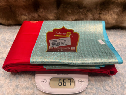 Pure Kanchipuram Silk Saree.