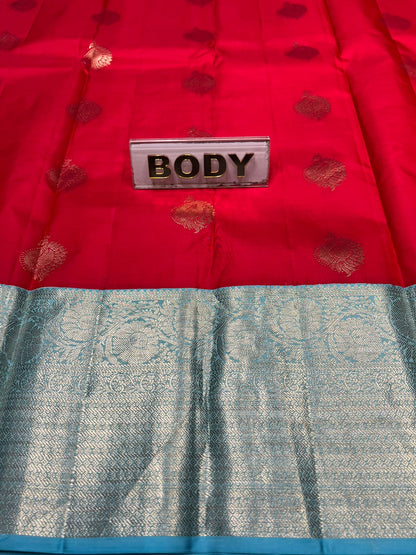 Pure Kanchipuram Silk Saree.