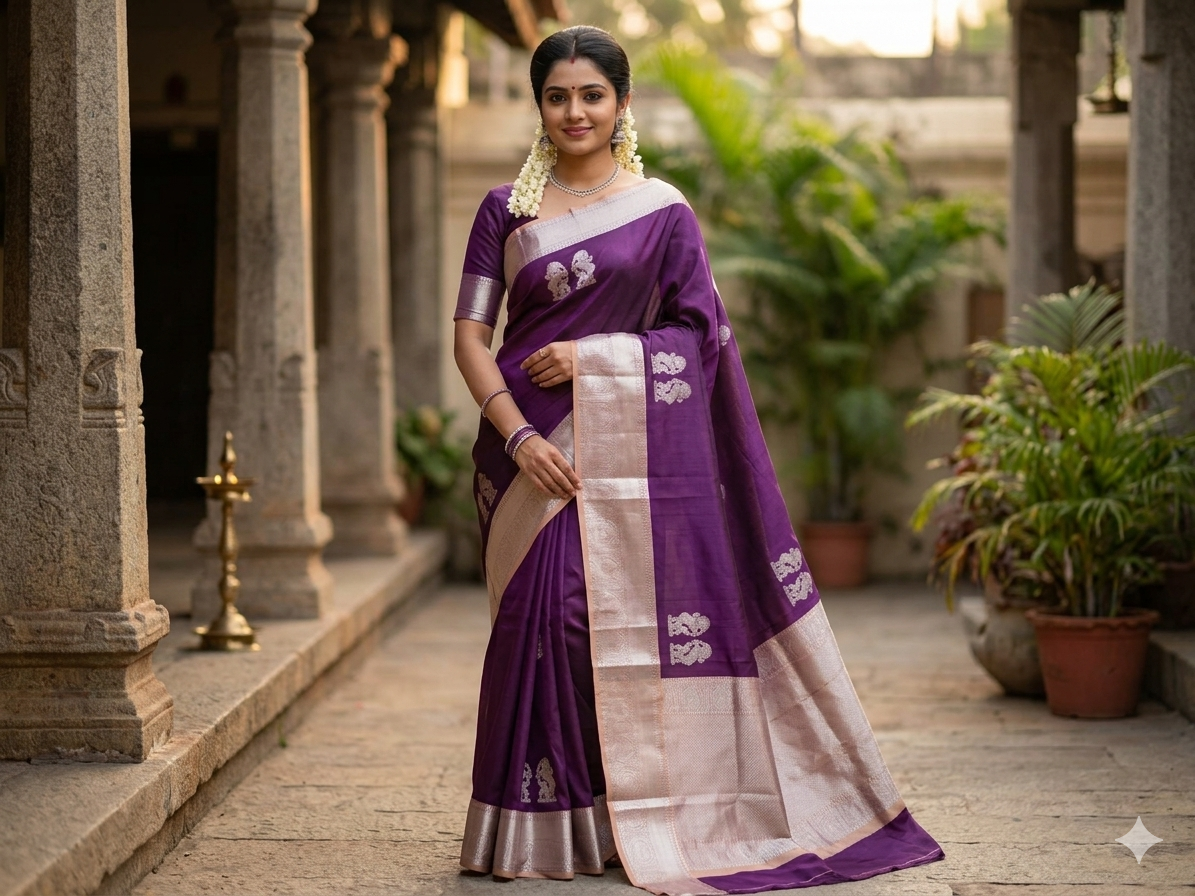 Pure Kanchipuram Silk Saree