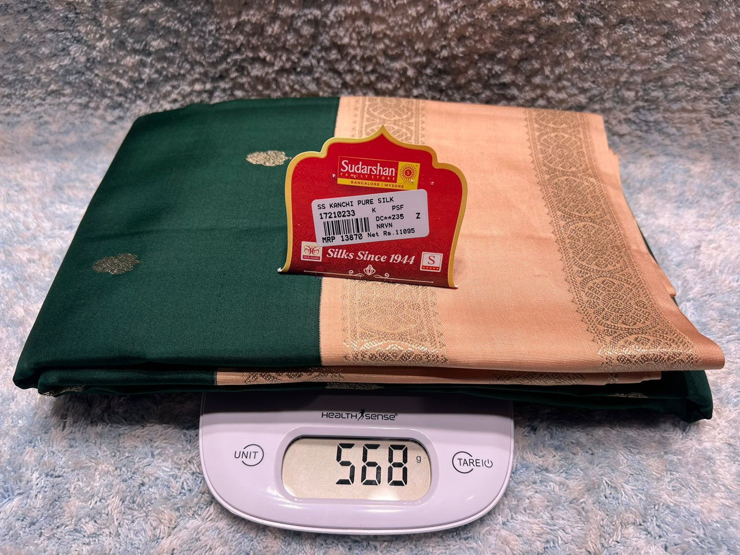 Pure Kanchipuram Silk Saree