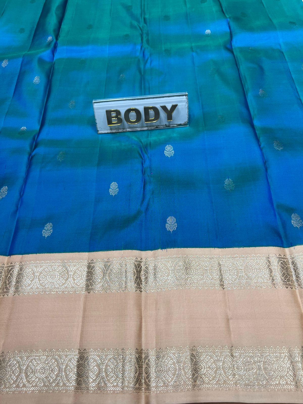 Pure Kanchipuram Silk Saree.