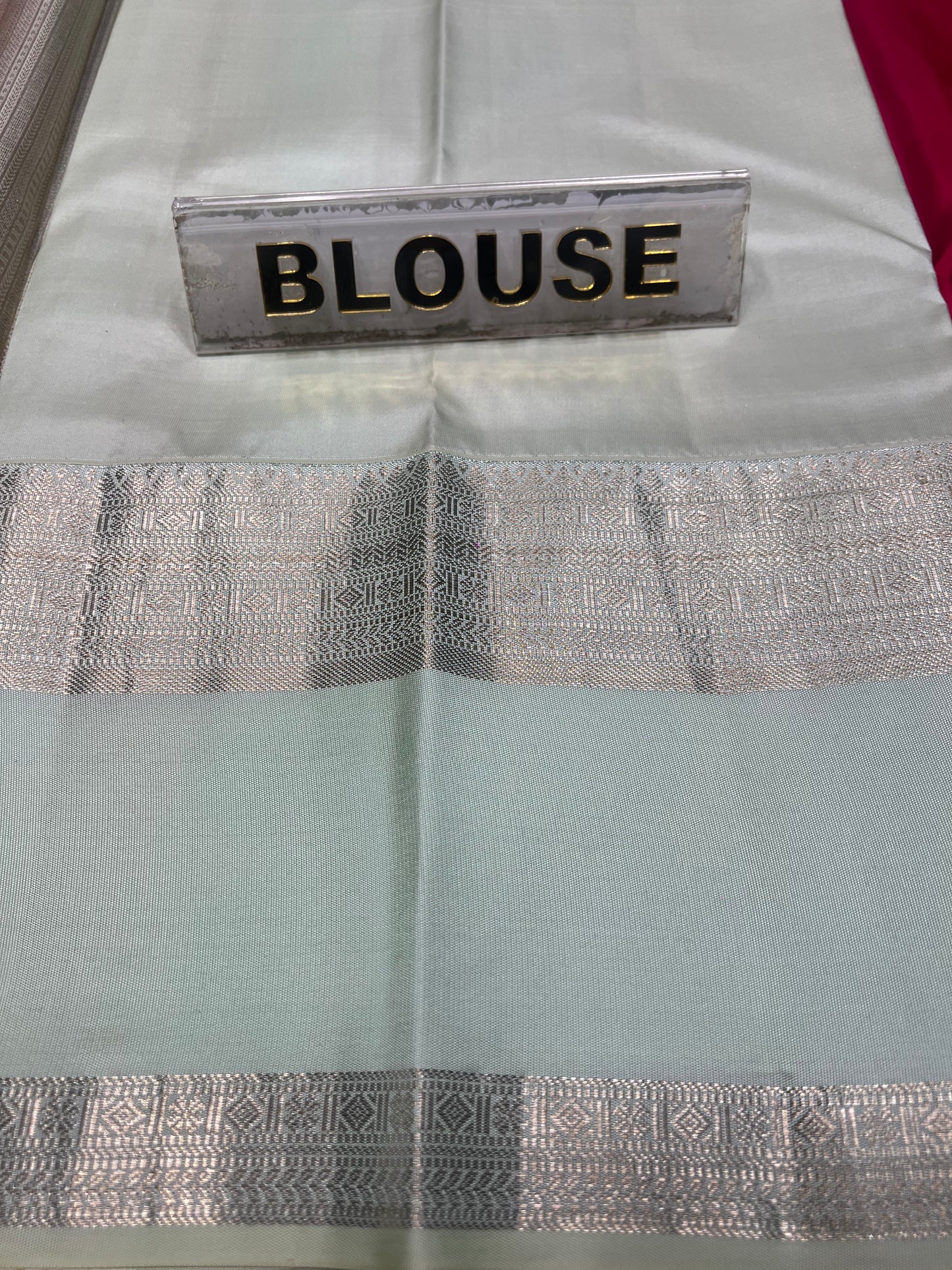 Pure Kanchipuram Silk Saree.