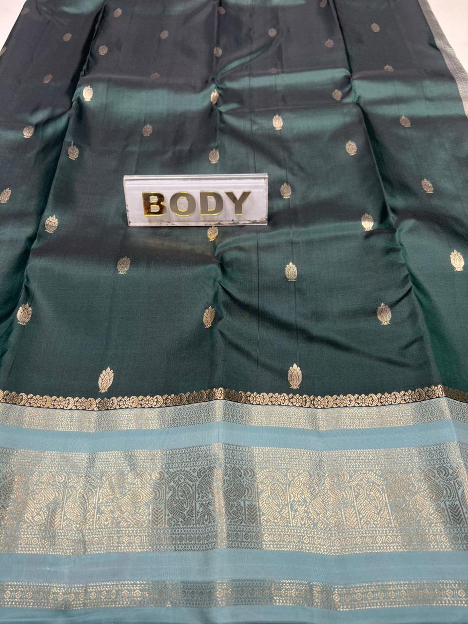 Pure Kanchipuram Silk Saree.