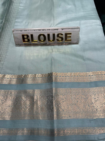 Pure Kanchipuram Silk Saree.