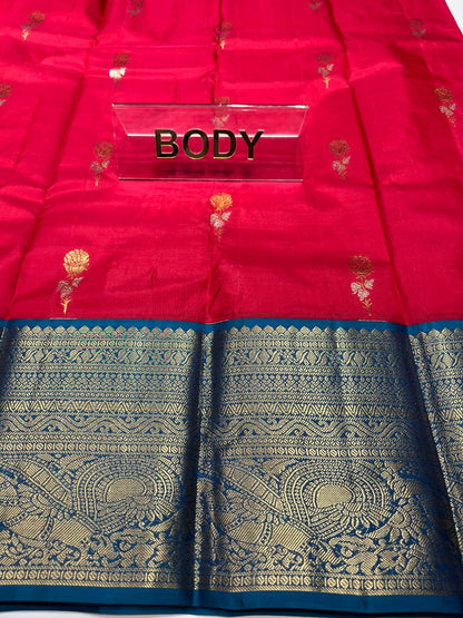 Pure Kanchipuram Silk Saree