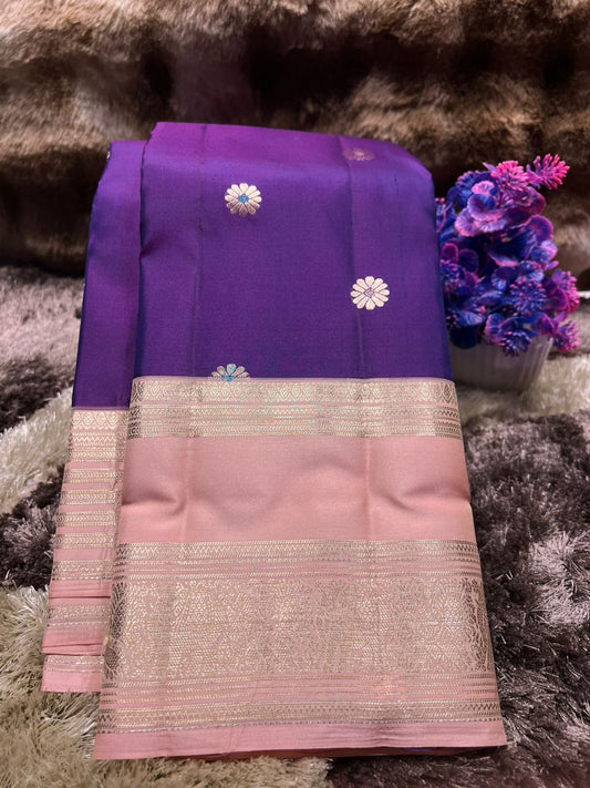 Pure Kanchipuram Silk Saree.