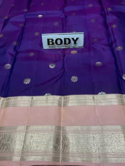 Pure Kanchipuram Silk Saree.