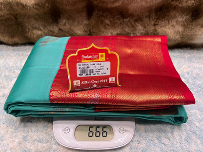 Pure Kanchipuram Silk Saree.