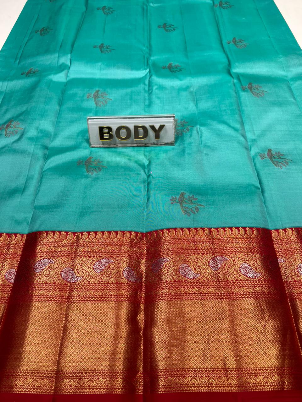 Pure Kanchipuram Silk Saree.