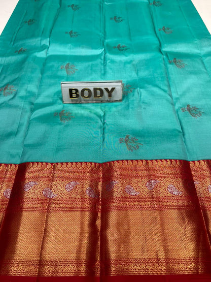 Pure Kanchipuram Silk Saree.
