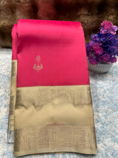 Pure Kanchipuram Silk Saree.