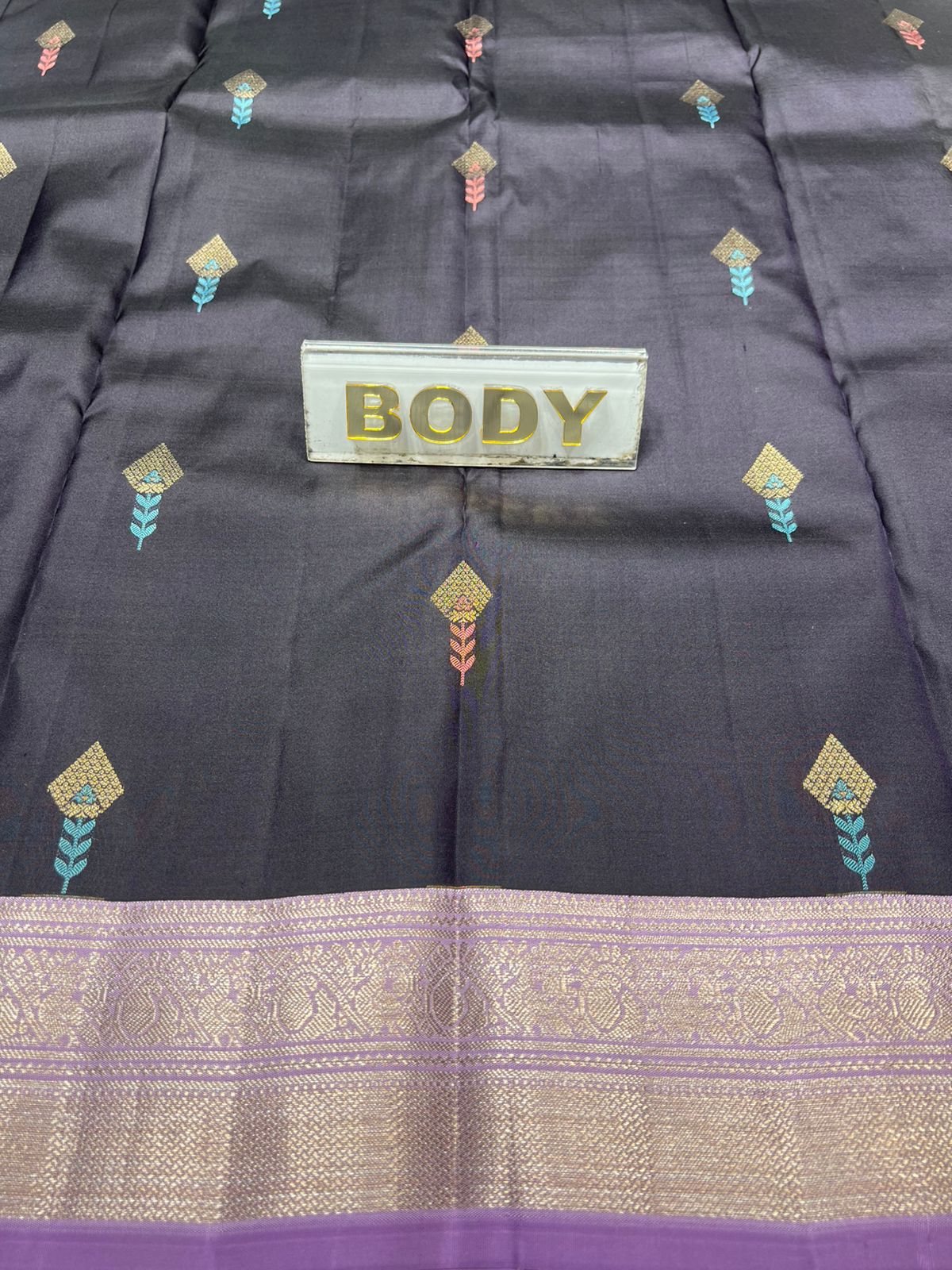 Pure Kanchipuram Silk Saree.