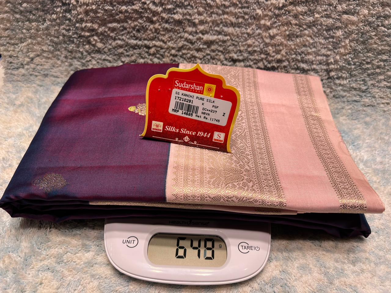 Pure Kanchipuram Silk Saree
