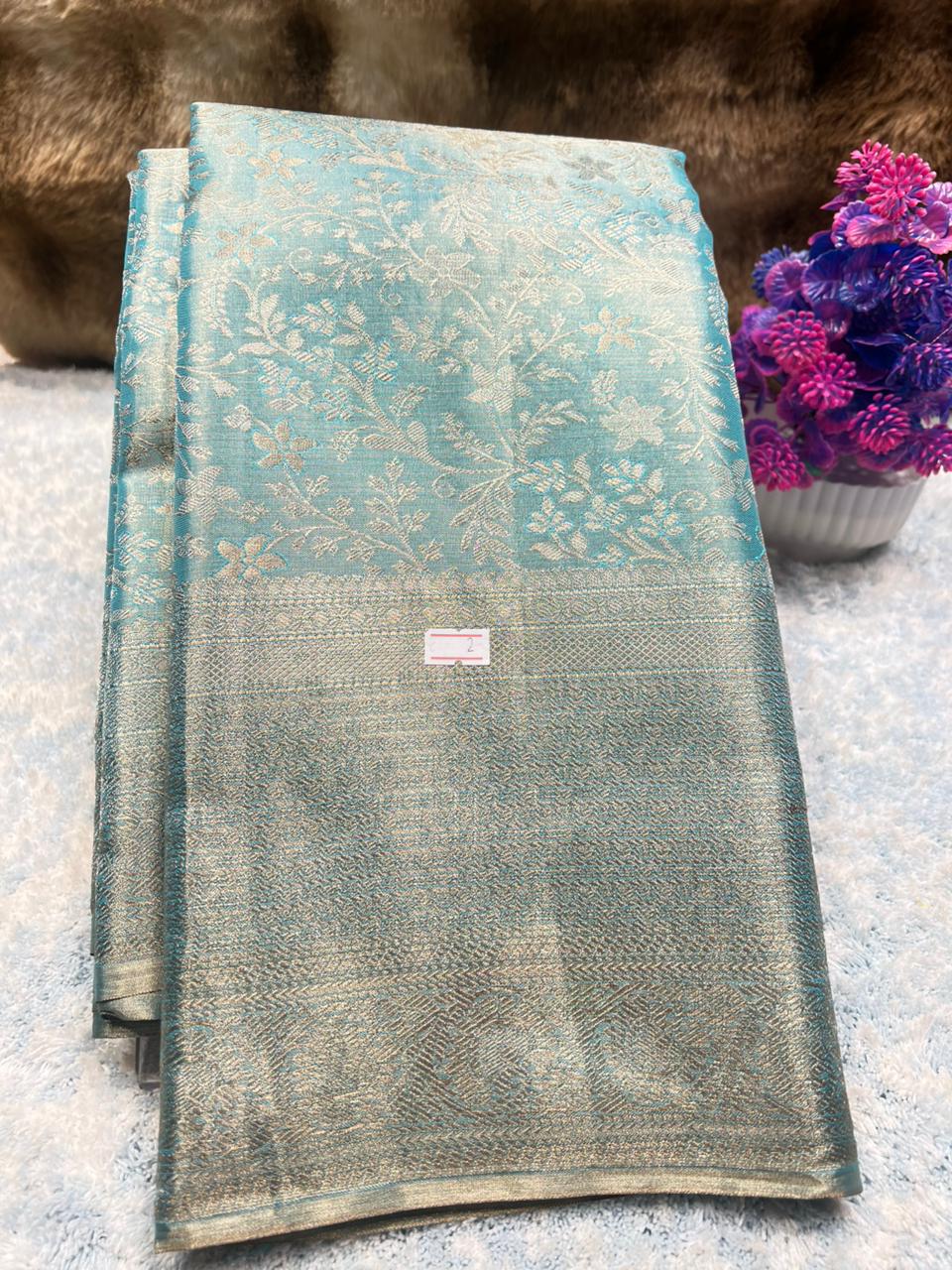 Pure Kanchipuram Silk Saree.