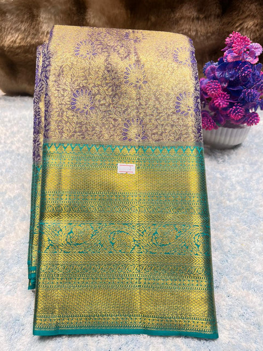 Pure Kanchipuram Silk Saree.