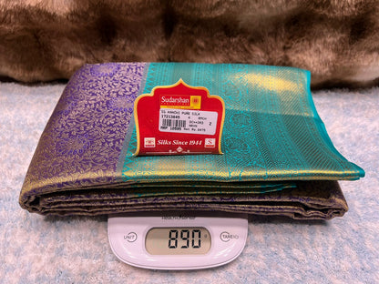 Pure Kanchipuram Silk Saree.