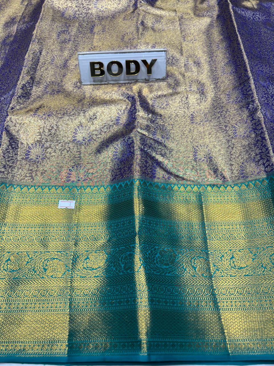 Pure Kanchipuram Silk Saree.