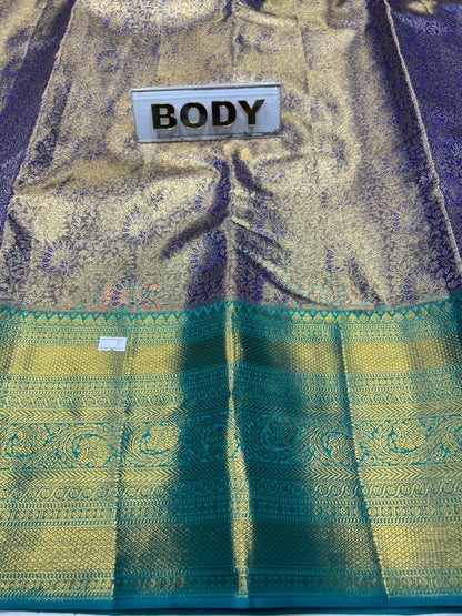 Pure Kanchipuram Silk Saree.