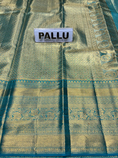 Pure Kanchipuram Silk Saree.