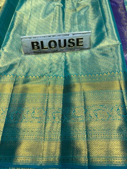 Pure Kanchipuram Silk Saree.
