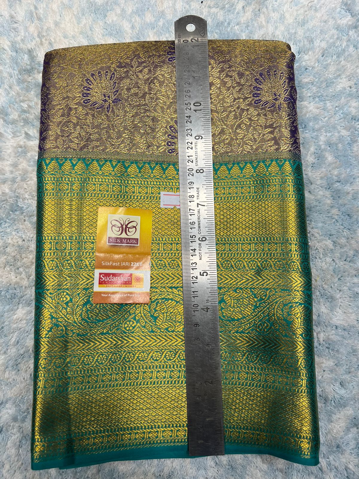 Pure Kanchipuram Silk Saree.