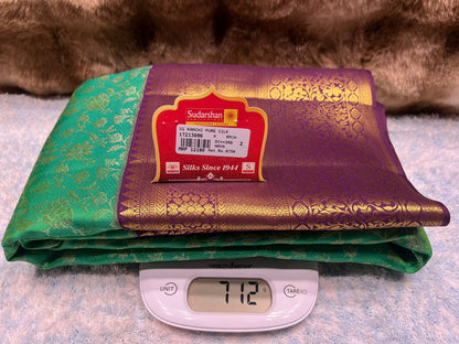 Pure Kanchipuram Silk Saree.