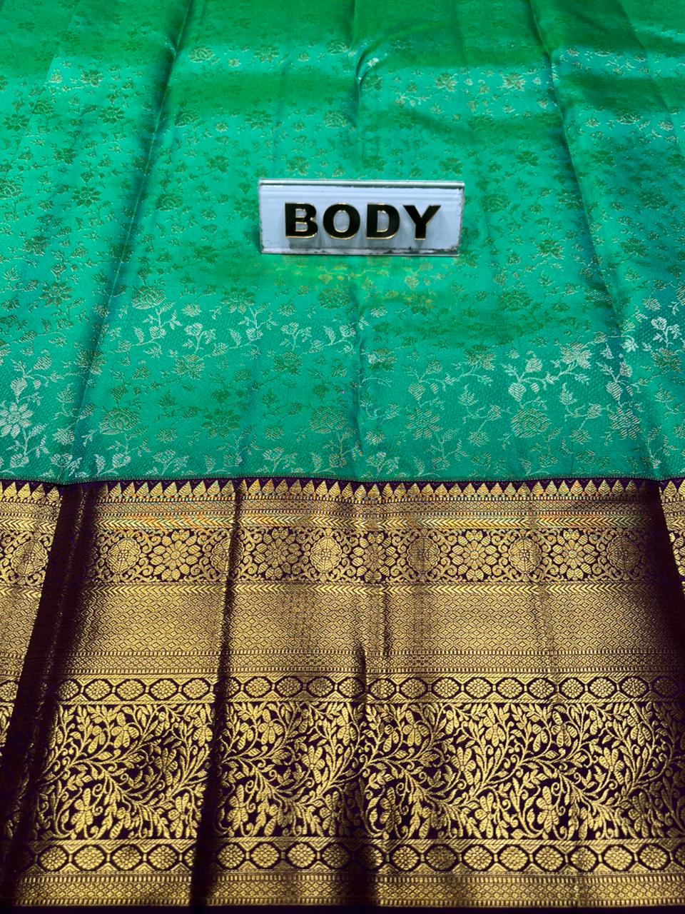 Pure Kanchipuram Silk Saree.