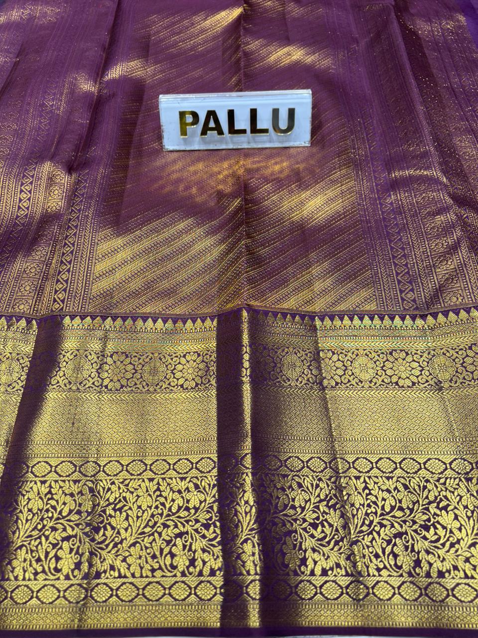 Pure Kanchipuram Silk Saree.