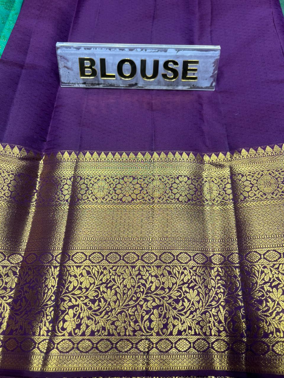 Pure Kanchipuram Silk Saree.
