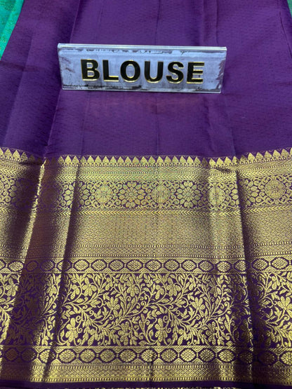 Pure Kanchipuram Silk Saree.