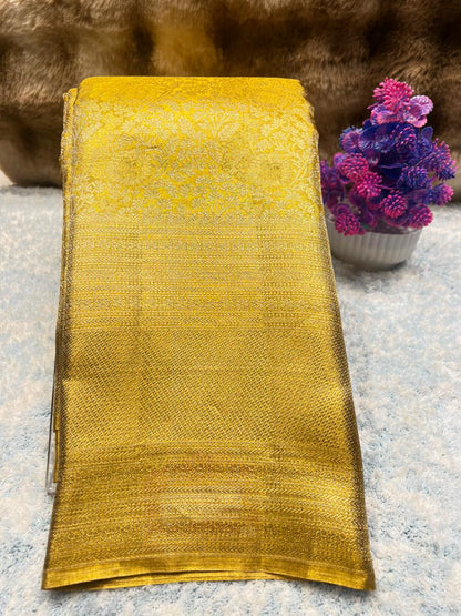 Pure Kanchipuram Silk Saree.