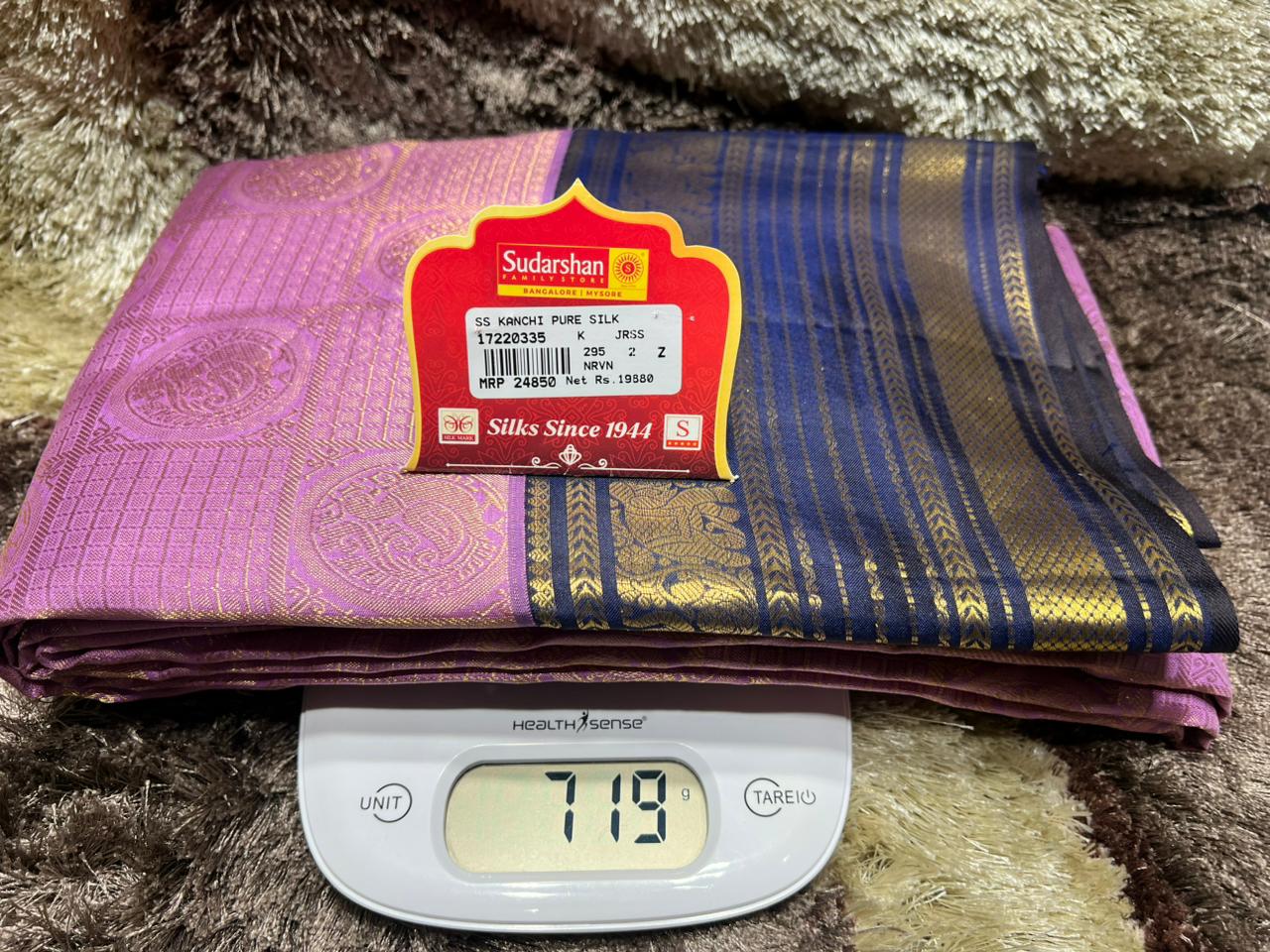 Pure Kanchipuram Silk Saree