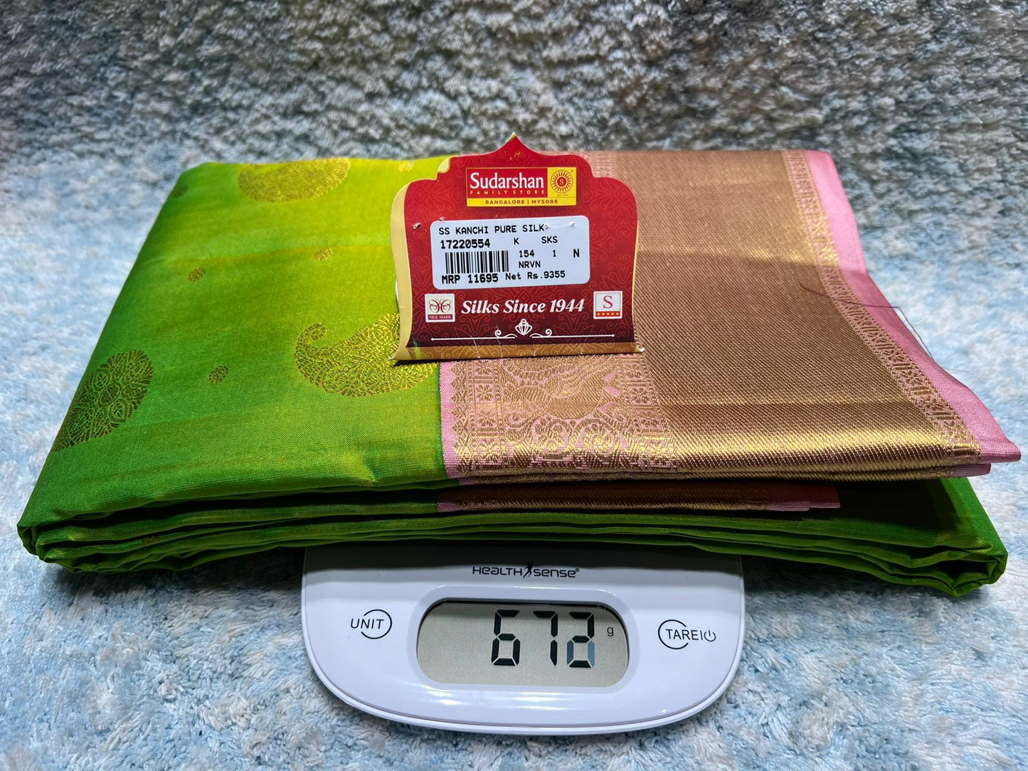 Pure Kanchipuram Silk Saree