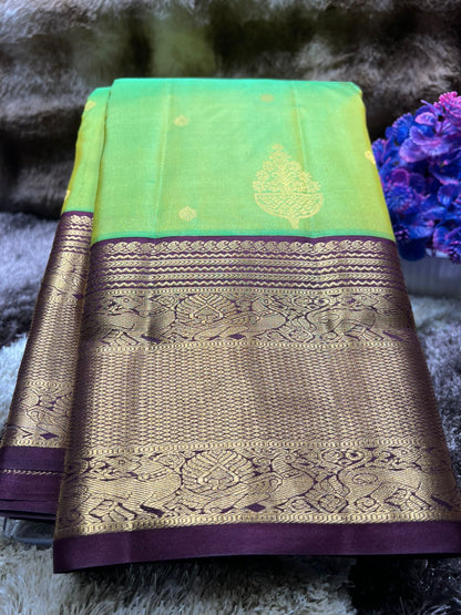 Pure Kanchipuram Silk Saree.