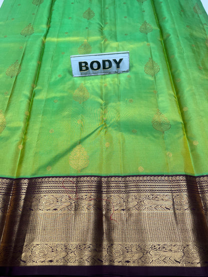 Pure Kanchipuram Silk Saree.